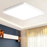 sqaure ceiling light white